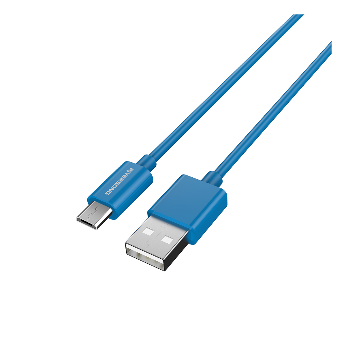 Καλώδιο RIVERSONG Micro USB Lotus 08 CM71 1.2 Μέτρα Μπλε - 2