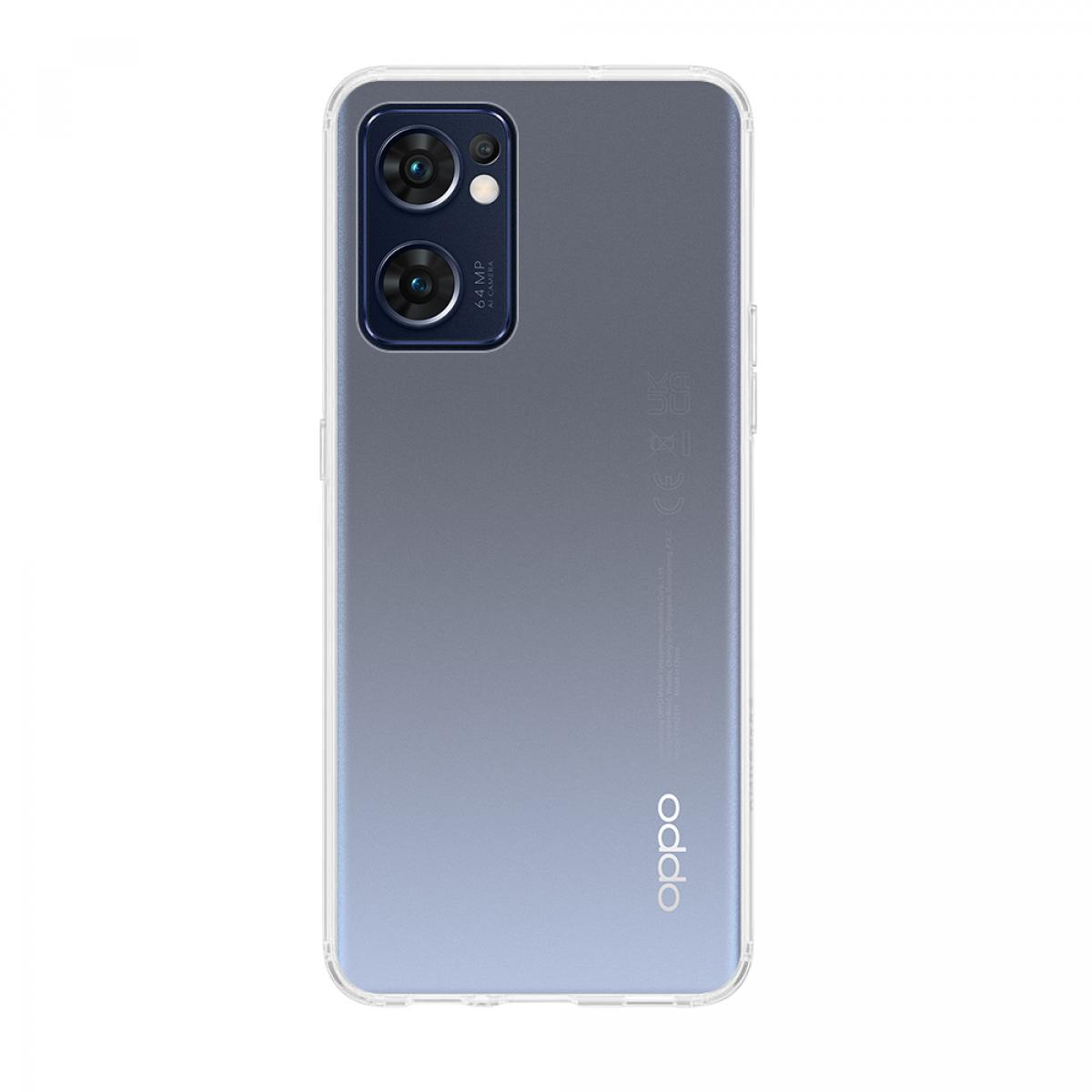 Διάφανη Θήκη + Γυαλί Προστασίας Οθόνης COSY για OPPO Reno 7 Lite - 2