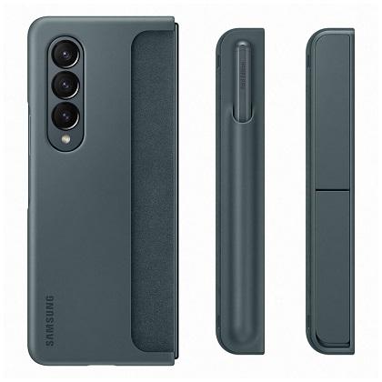  Case Flip Cover SAMSUNG Galaxy Z Fold 4 Gray with S Pen Fold Edition Stylus