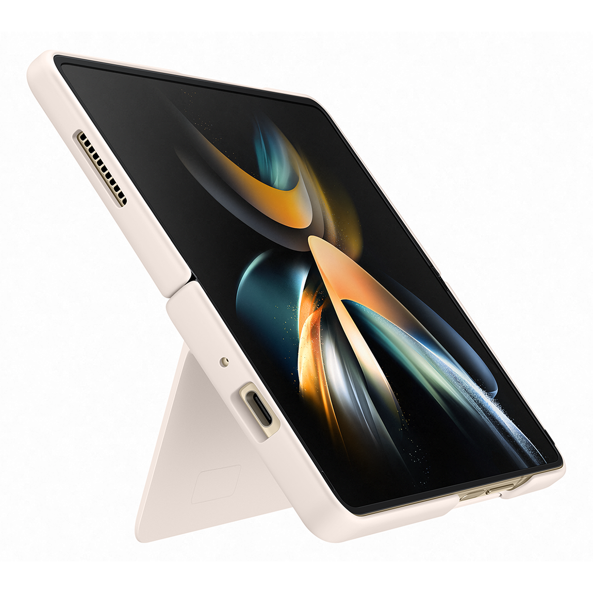 Θήκη Slim Standing Cover SAMSUNG Galaxy Z Fold4 Ανοιχτό Ροζ - 3