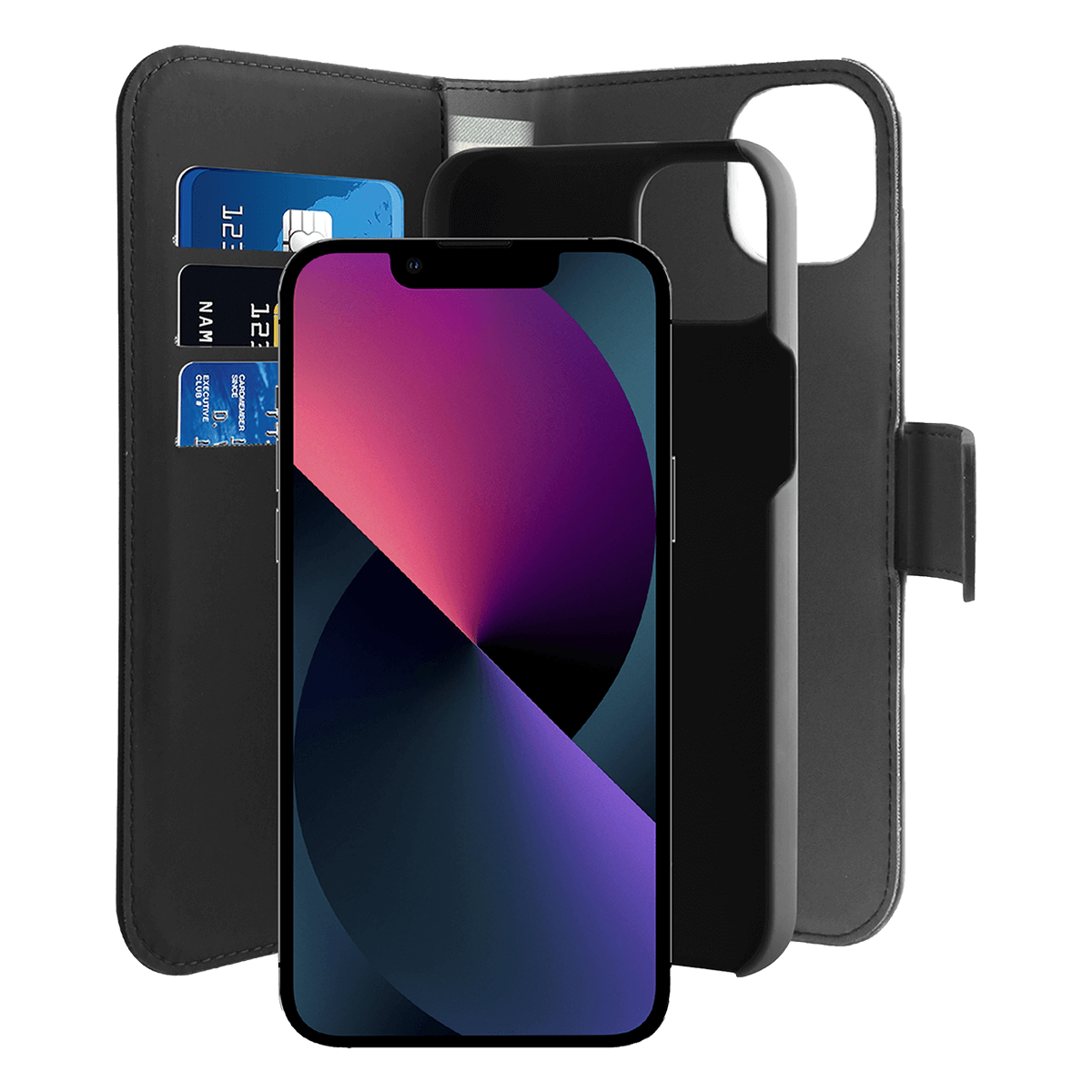 Θήκη PURO Custodia Detachable για iPhone 14 Plus Μαύρη