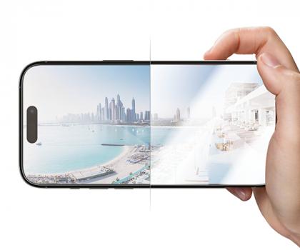 Screen Protection Glass with Frame PANZERGLASS Ultra - Wide Fit Anti-reflective for iPhone 14 Plus/ 13 Pro Max