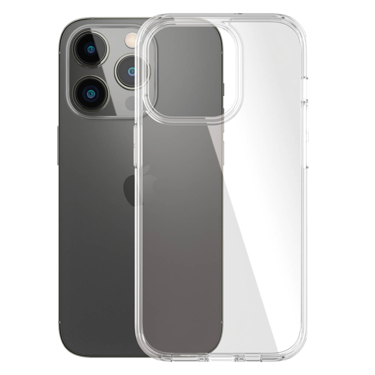 Γυαλί Προστασίας Κάμερας + Διάφανη Θήκη Hard Case + Γυαλί Προστασίας Οθόνης με Πλαίσιο για iPhone 14 Pro PANZERGLASS - 3