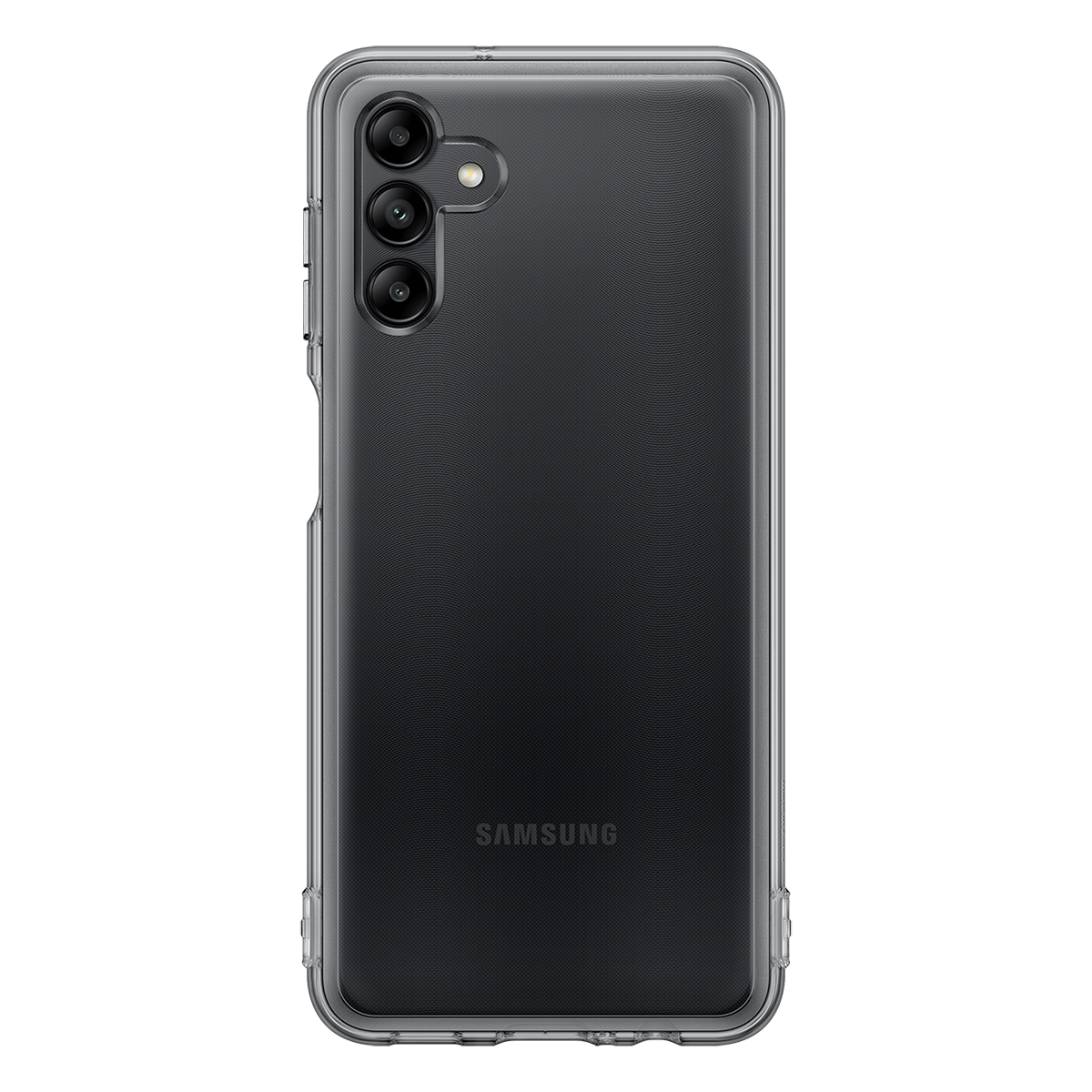 Θήκη Soft Clear Cover SAMSUNG Galaxy A04s 4G Μαύρη