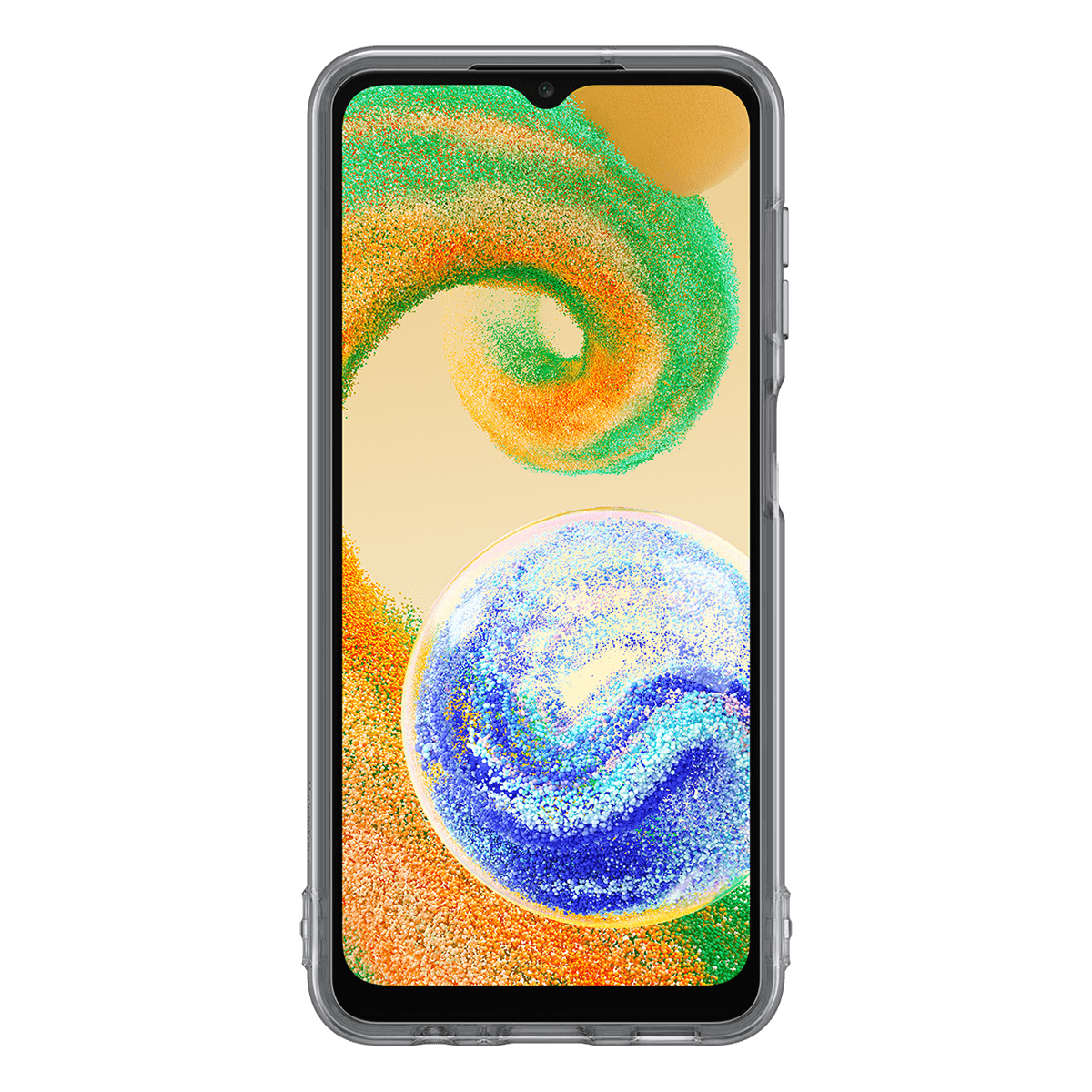 Θήκη Soft Clear Cover SAMSUNG Galaxy A04s 4G Μαύρη - 3