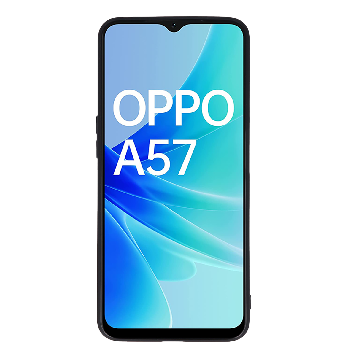 Θήκη Matte + Γυαλί Προστασίας Οθόνης COSY για OPPO A57s Μαύρη - 3