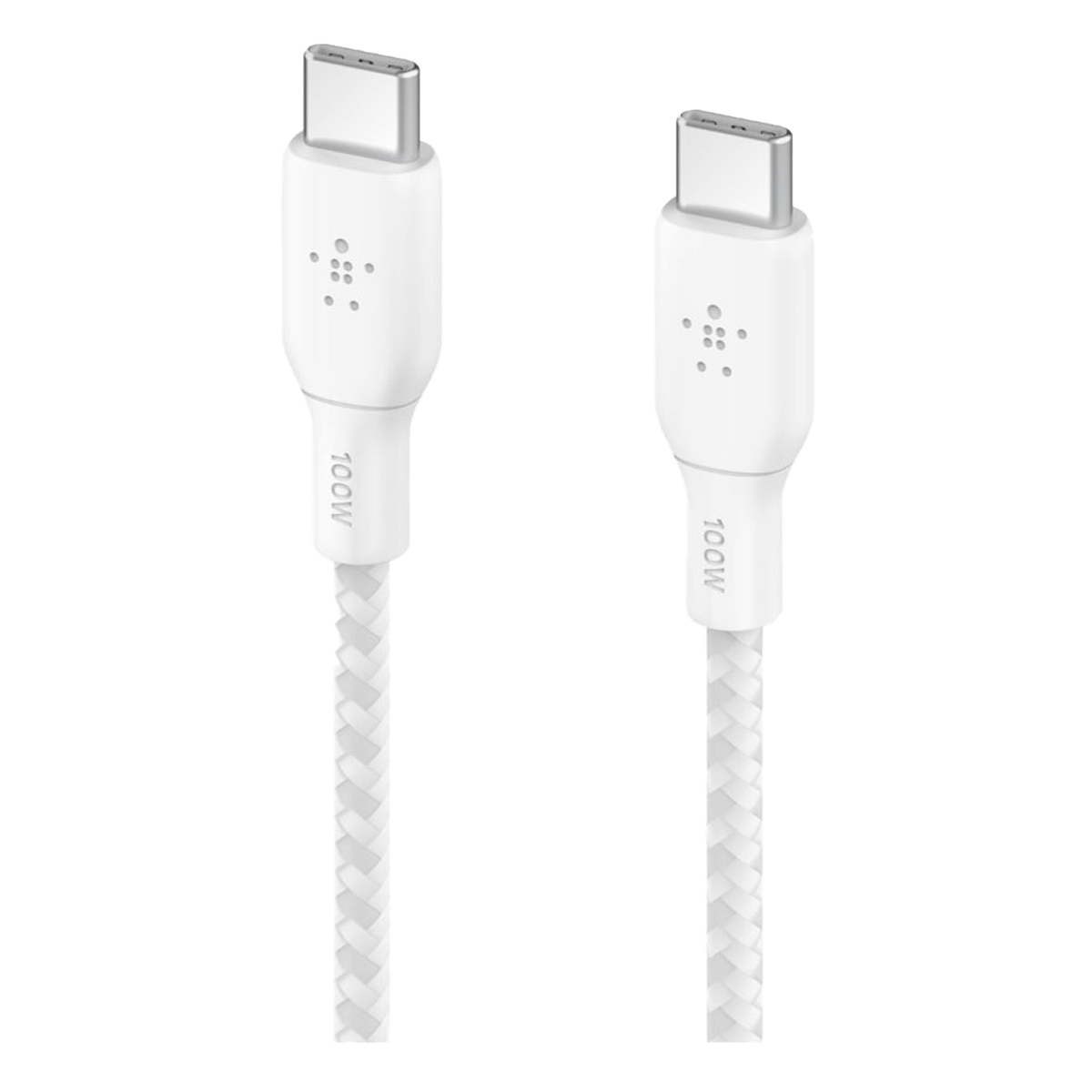 Καλώδιο BELKIN Boost Charge Braided USB Type-C σε USB Type-C 100W 2 Μέτρα Λευκό - 3