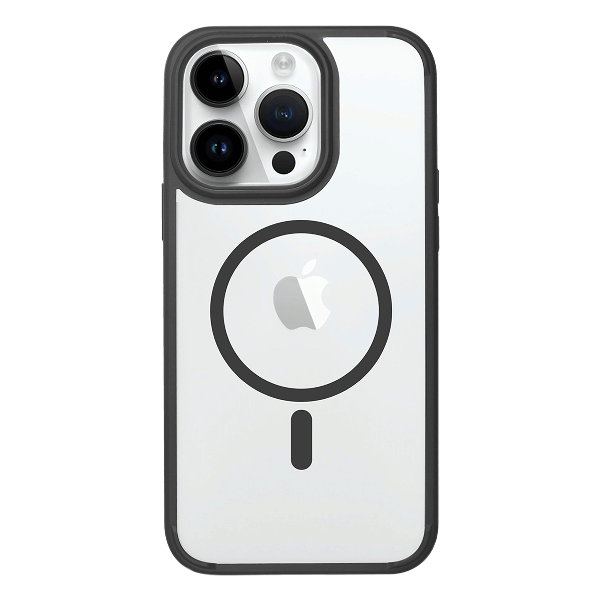 Ημιδιάφανη Θήκη COSY Acrylic MagSafe για iPhone 14 Pro Black