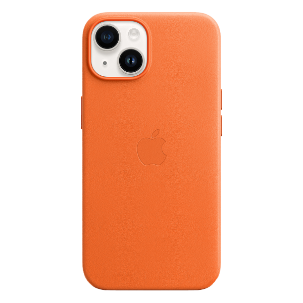 Δερμάτινη Θήκη με MagSafe APPLE iPhone 14 Orange