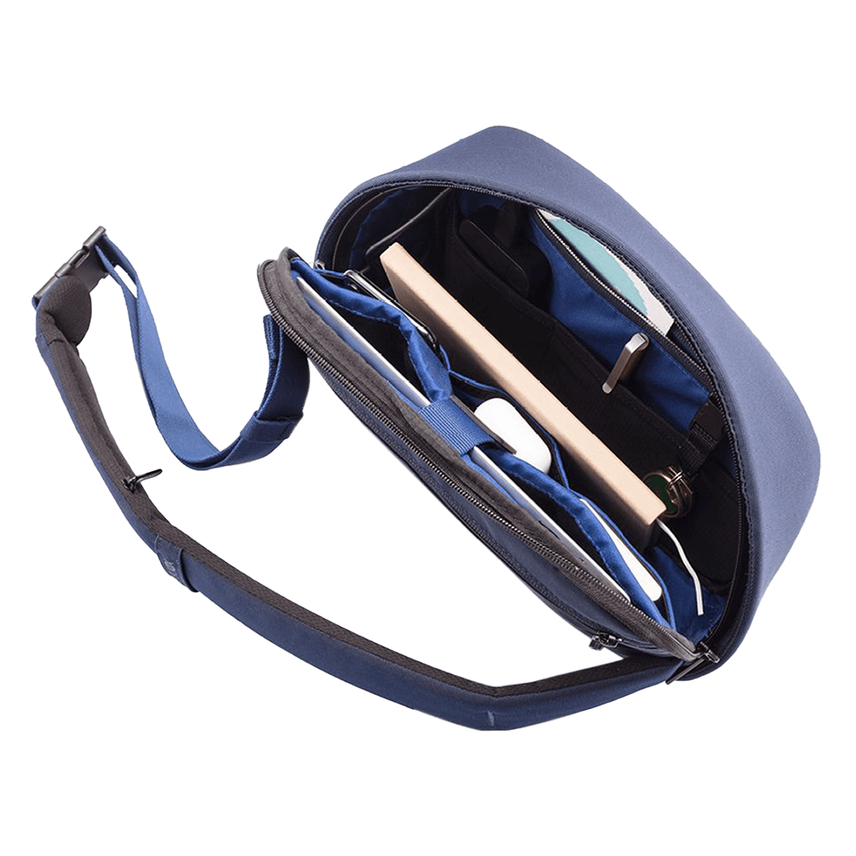 Σακίδιο Χιαστί XD DESIGN Bobby Sling Μπλε - 4