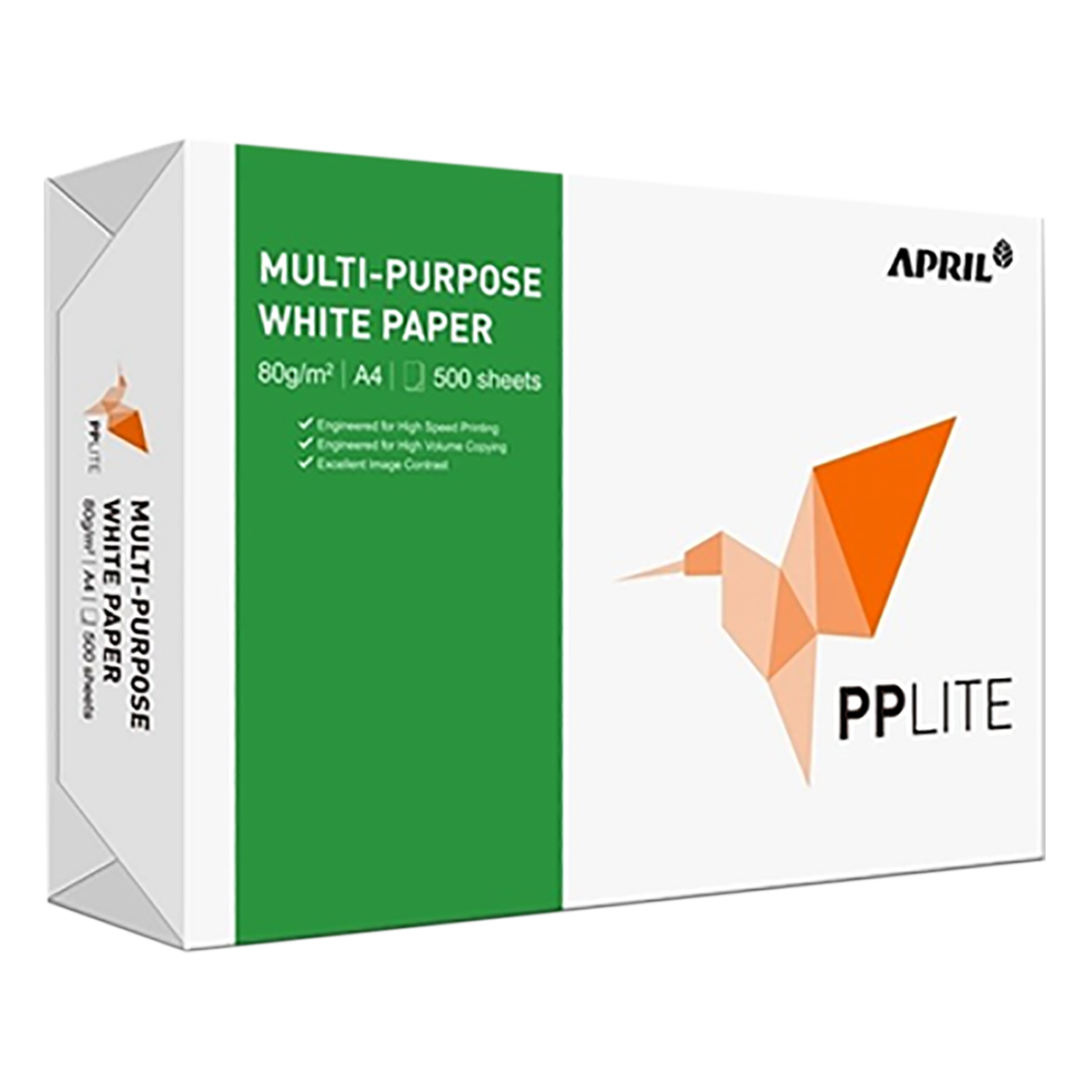 Χαρτί Φωτοτυπικού APRIL PP Lite  Α4 500 Φύλλα 80gr