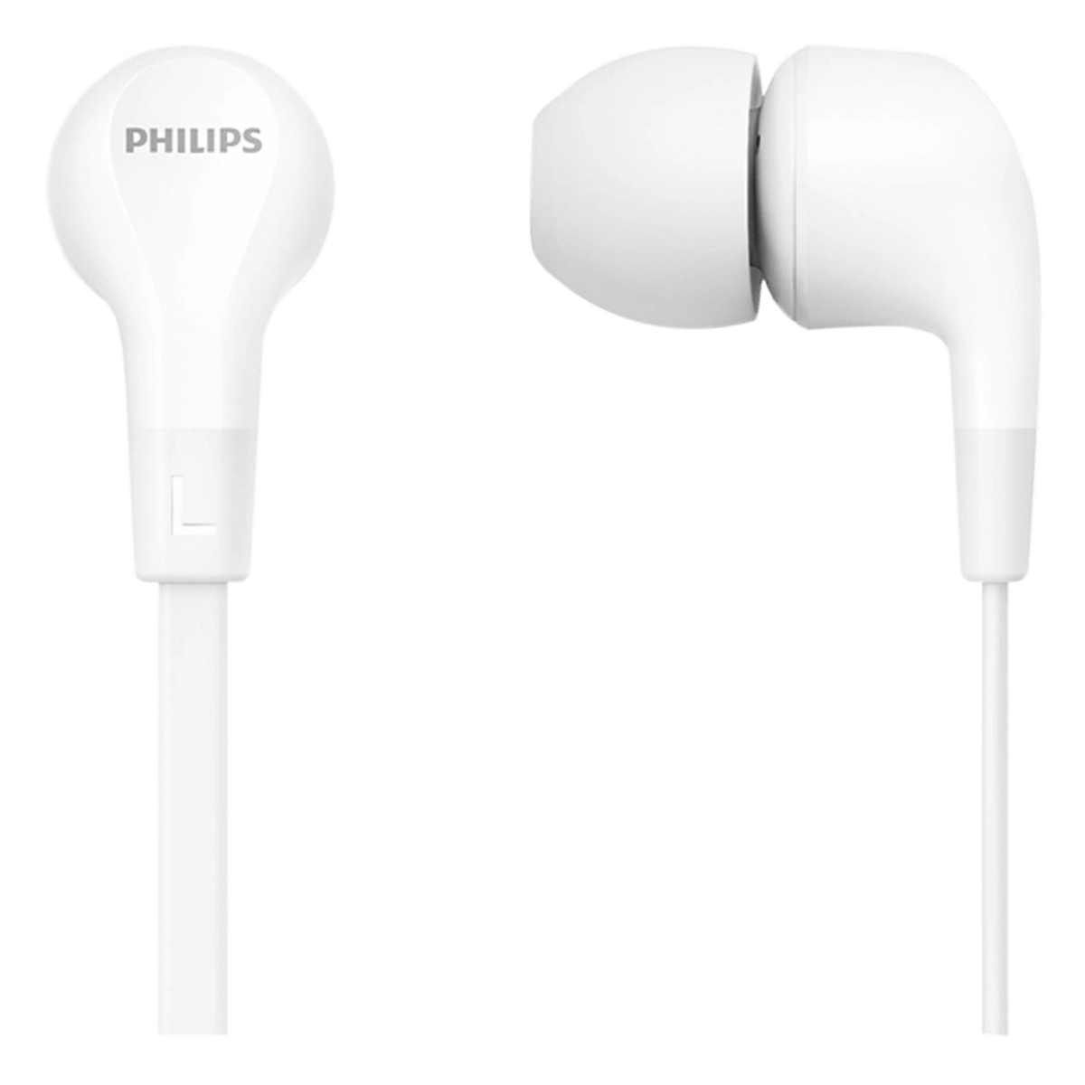 Ενσύρματα Ακουστικά Handsfree PHILIPS TAE1105 Λευκά - 2