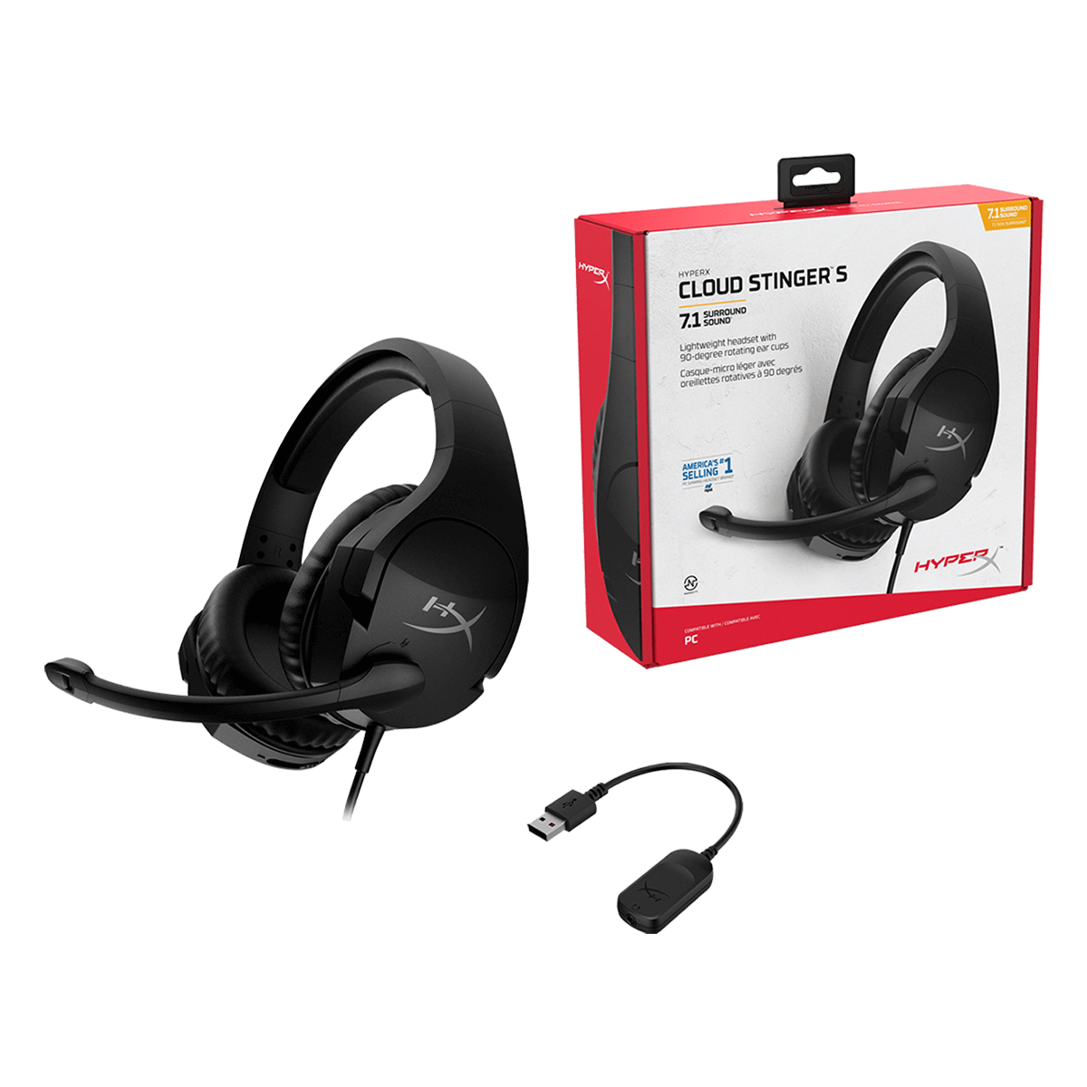 Ενσύρματο Gaming Headset HyperX Cloud Stinger S Μαύρο - 4
