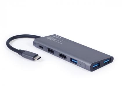 CABLEXPERT USB Type-C hub with 3 ports