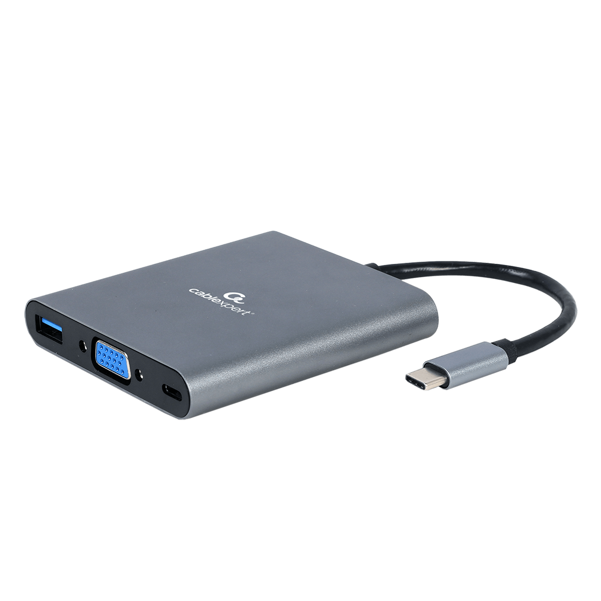Hub USB Type-C CABLEXPERT με 6 θύρες Γκρι