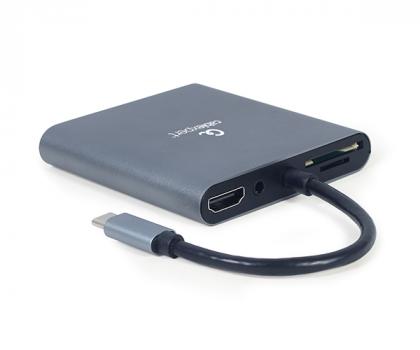 CABLEXPERT USB Type-C hub with 6 ports