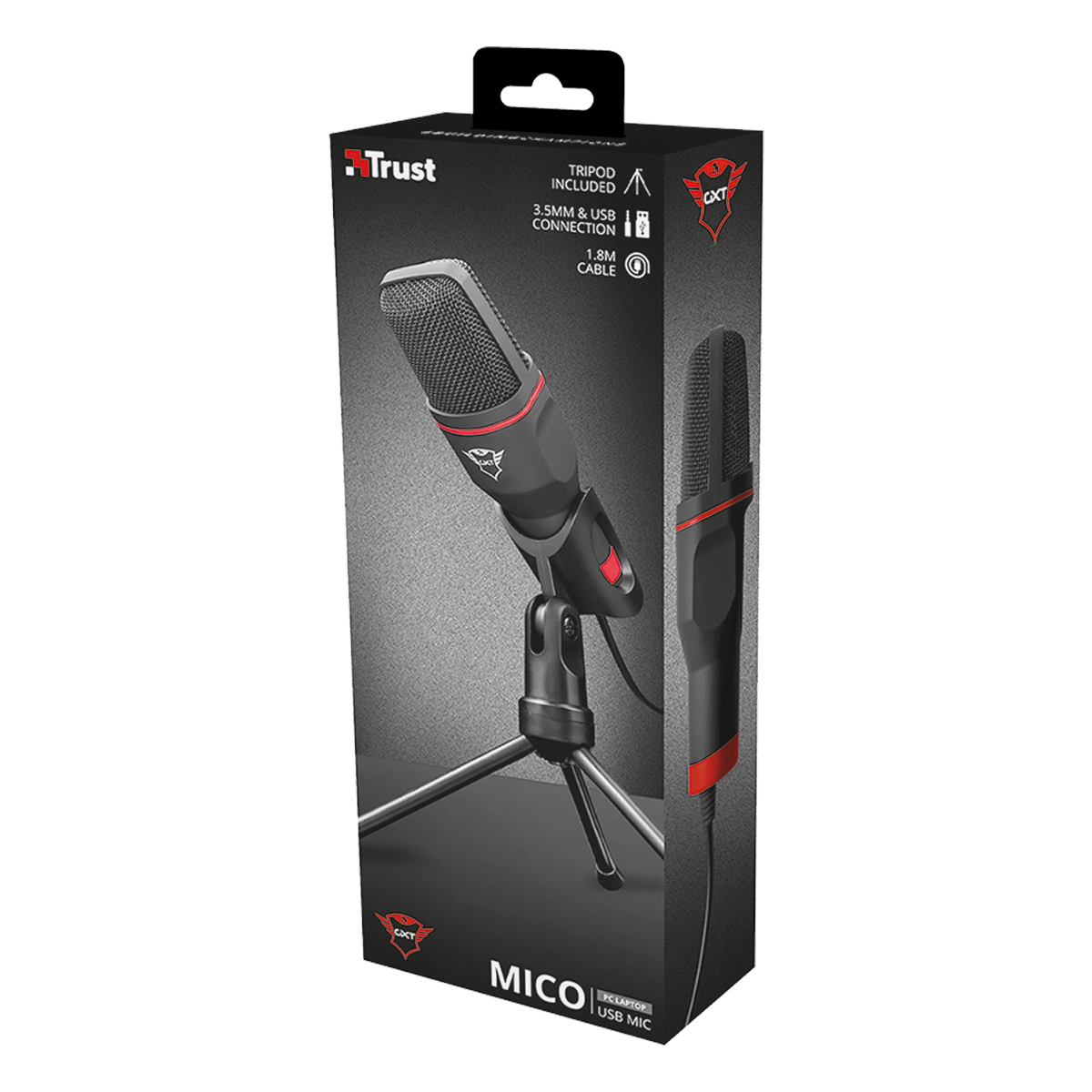 Μικρόφωνο TRUST GXT 212 Mico Μαύρο - 4