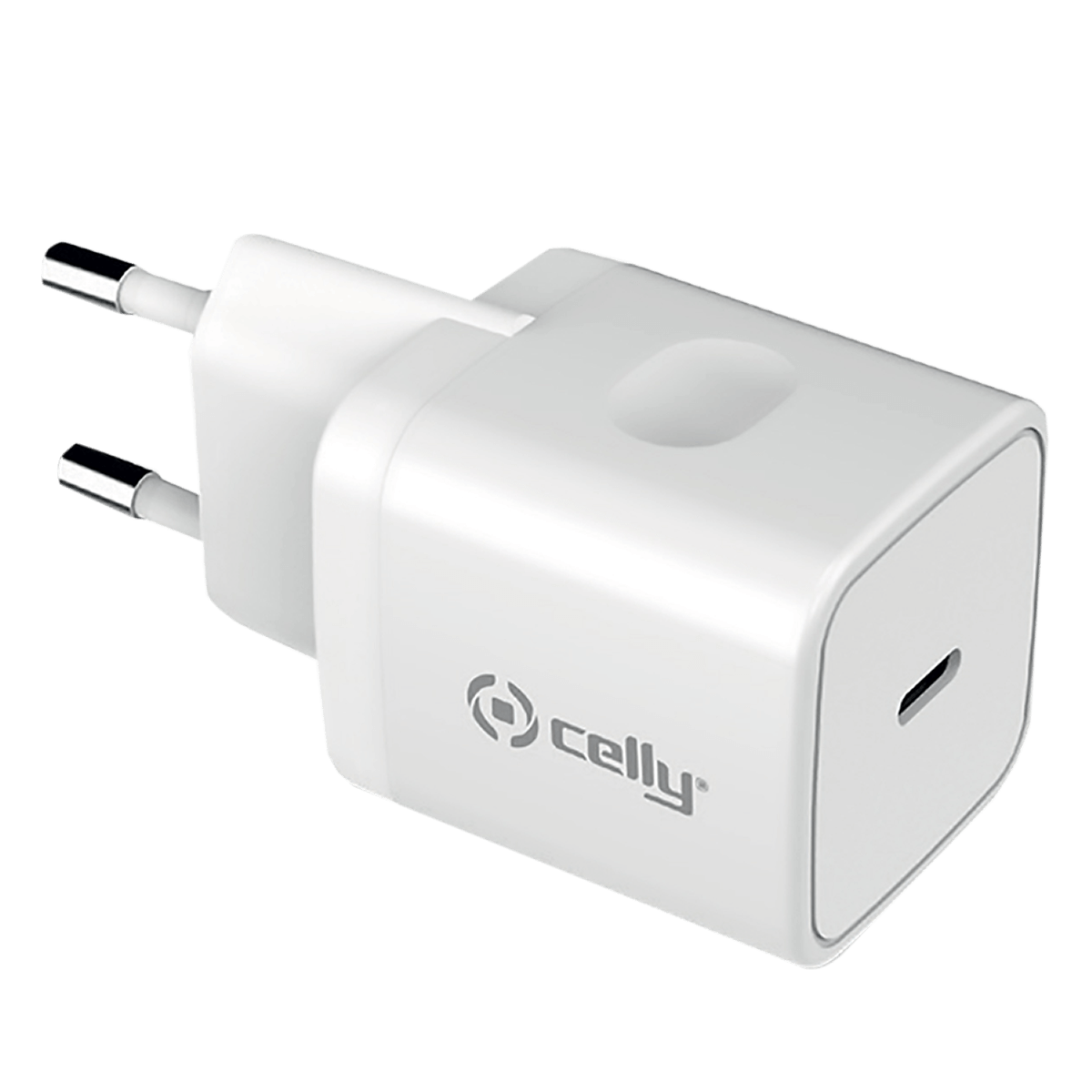 Bluetooth Ακουστικά Neckband CELLY + Φορτιστής Ταξιδίου 20W Λευκό - 3