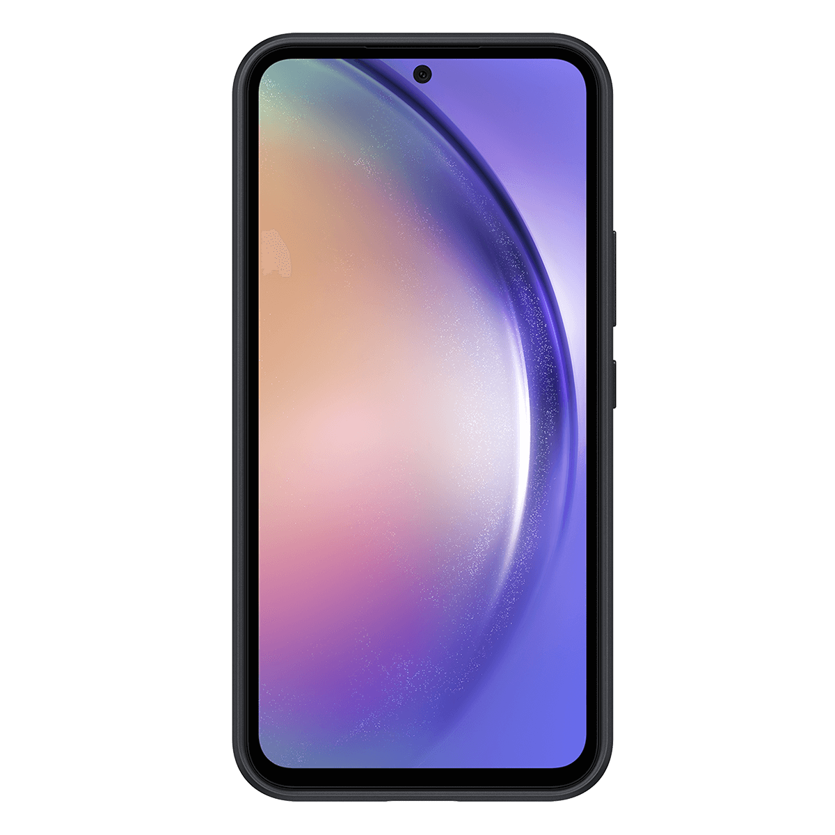 Θήκη Σιλικόνης SAMSUNG Galaxy A54 5G με Λουράκι Haze Black - 2