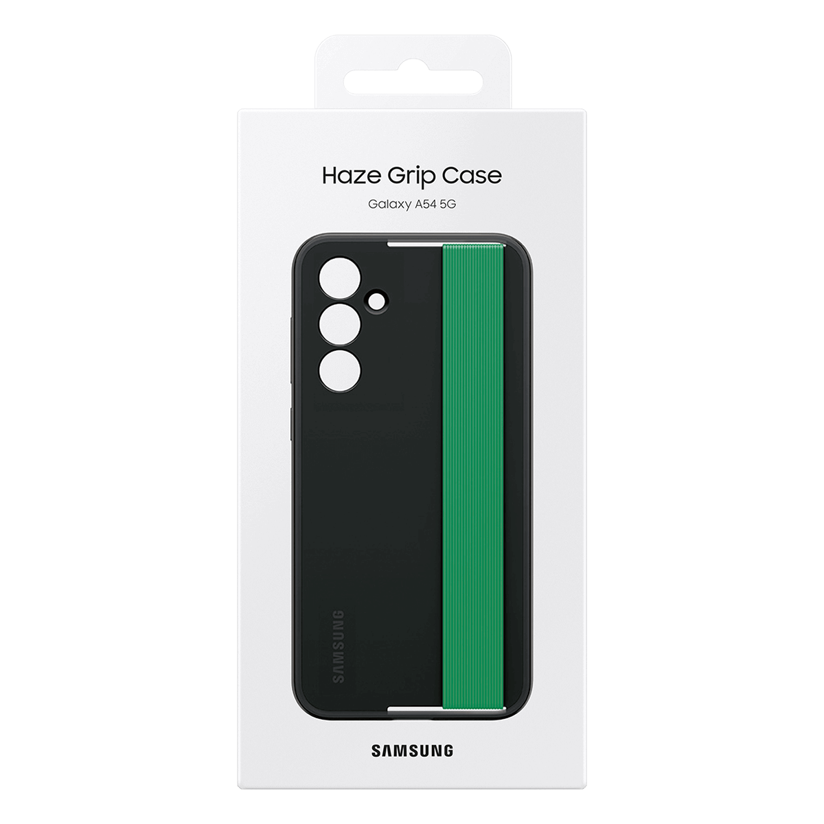 Θήκη Σιλικόνης SAMSUNG Galaxy A54 5G με Λουράκι Haze Black - 4