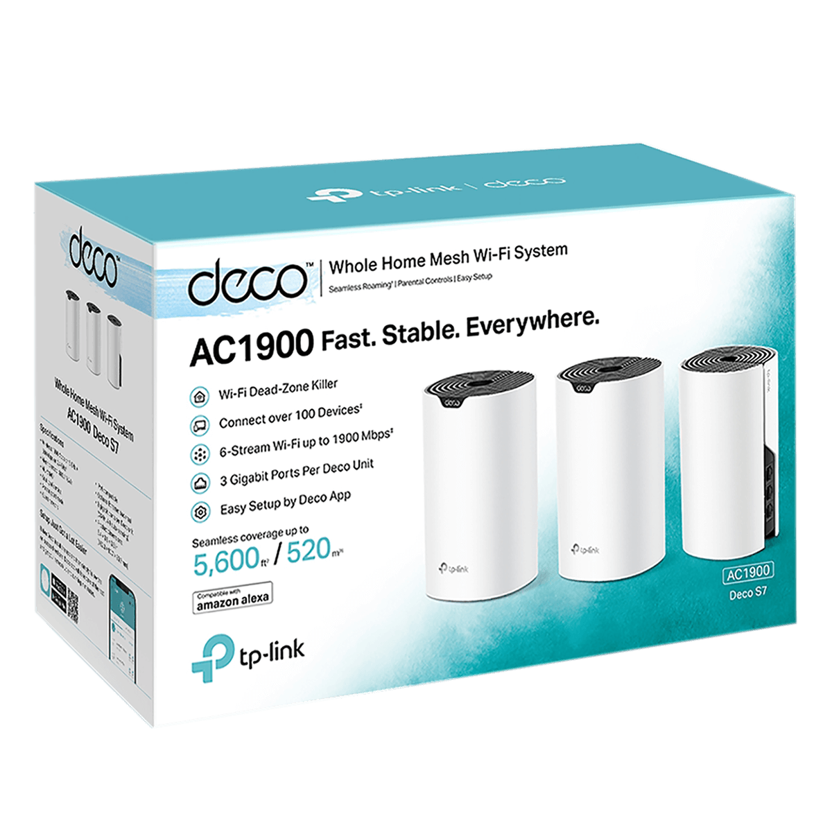 TP-LINK Deco S7 Σύστημα Mesh Wi-Fi 3-pack - 3