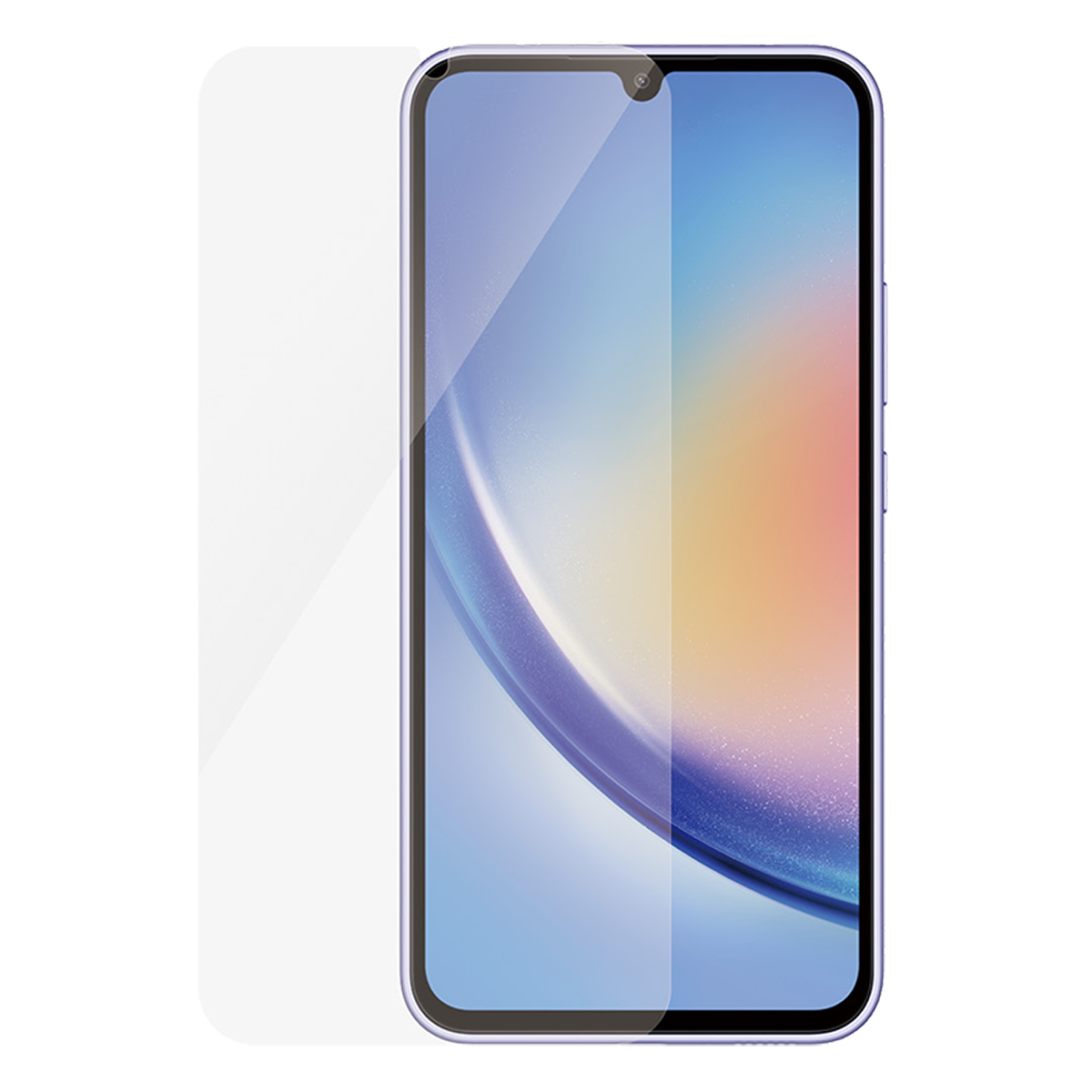 Γυαλί Προστασίας Οθόνης με Πλαίσιο PANZERGLASS Ultra - Wide Fit Antibacterial για SAMSUNG Galaxy A34 5G