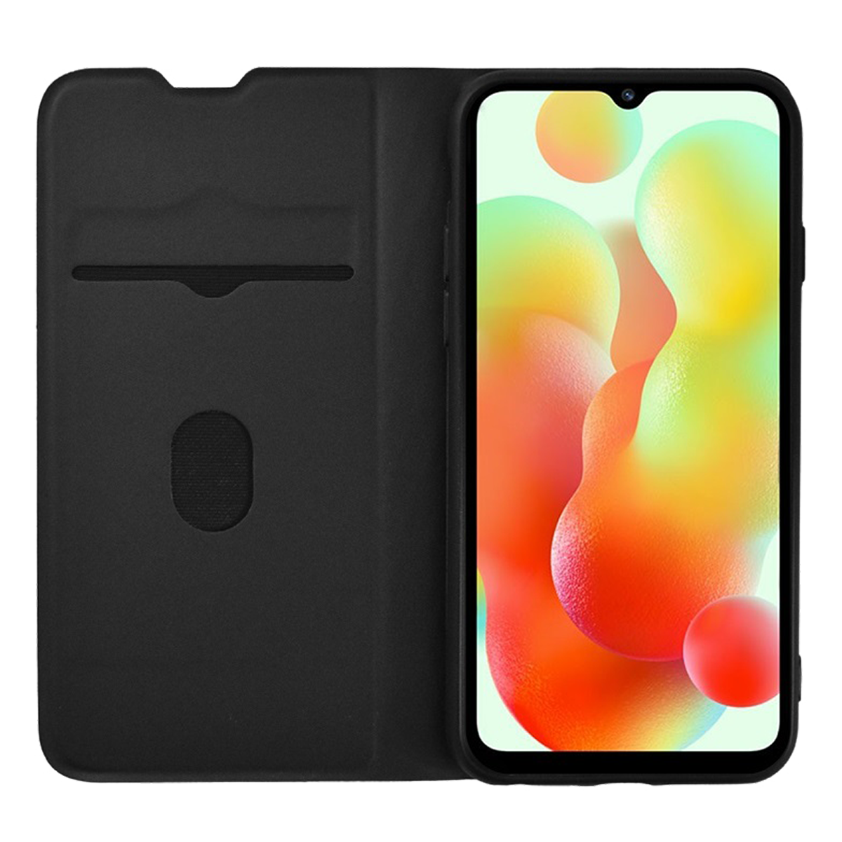 Θήκη Book COSY για XIAOMI Redmi 12C Μαύρη - 2