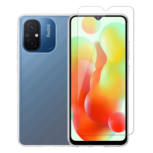 Διάφανη Θήκη + Γυαλί Προστασίας Οθόνης COSY για XIAOMI Redmi 12C