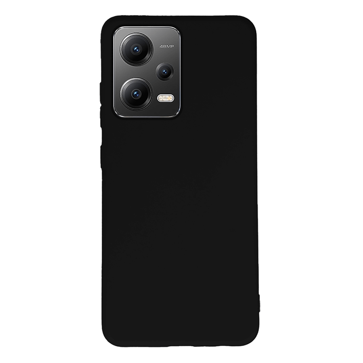 Θήκη Matte + Γυαλί Προστασίας Οθόνης COSY για POCO X5/ XIAOMI Redmi Note 12 5G Μαύρη - 2