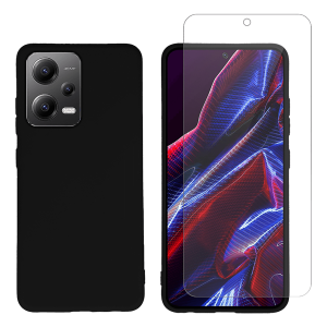 Θήκη Matte + Γυαλί Προστασίας Οθόνης COSY για POCO X5/ XIAOMI Redmi Note 12 5G