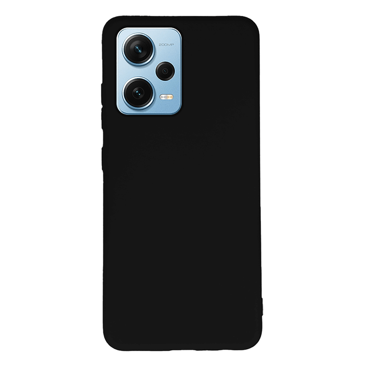 Θήκη Matte + Γυαλί Προστασίας Οθόνης COSY για XIAOMI Redmi Note 12 Pro+ 5G Μαύρη - 2