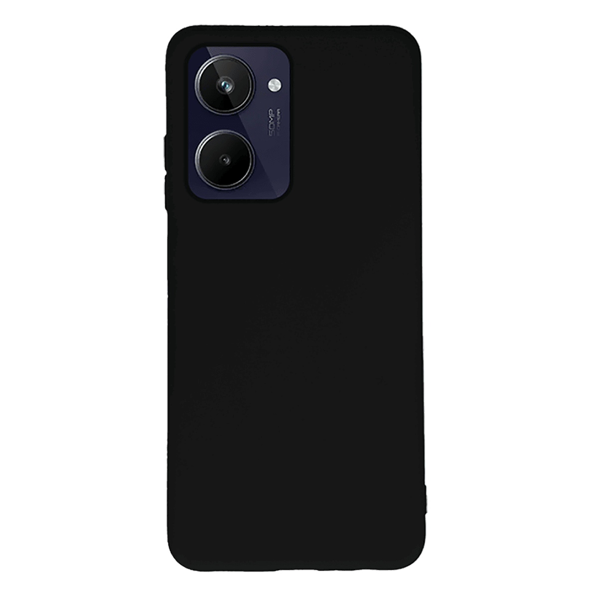 Θήκη Matte + Γυαλί Προστασίας Οθόνης COSY για Realme 10 4G Μαύρη - 2