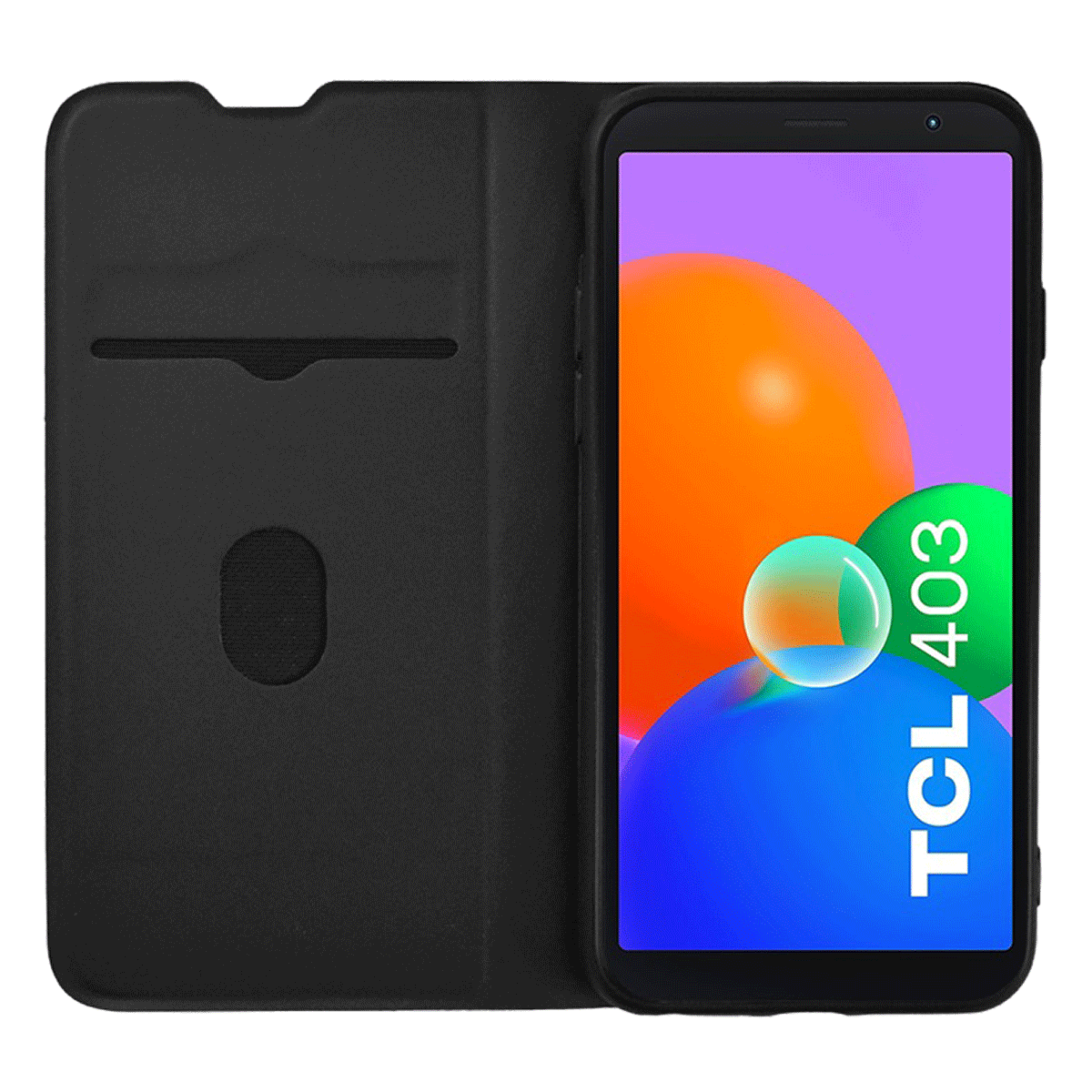 Θήκη Book COSY για TCL 403 Μαύρη