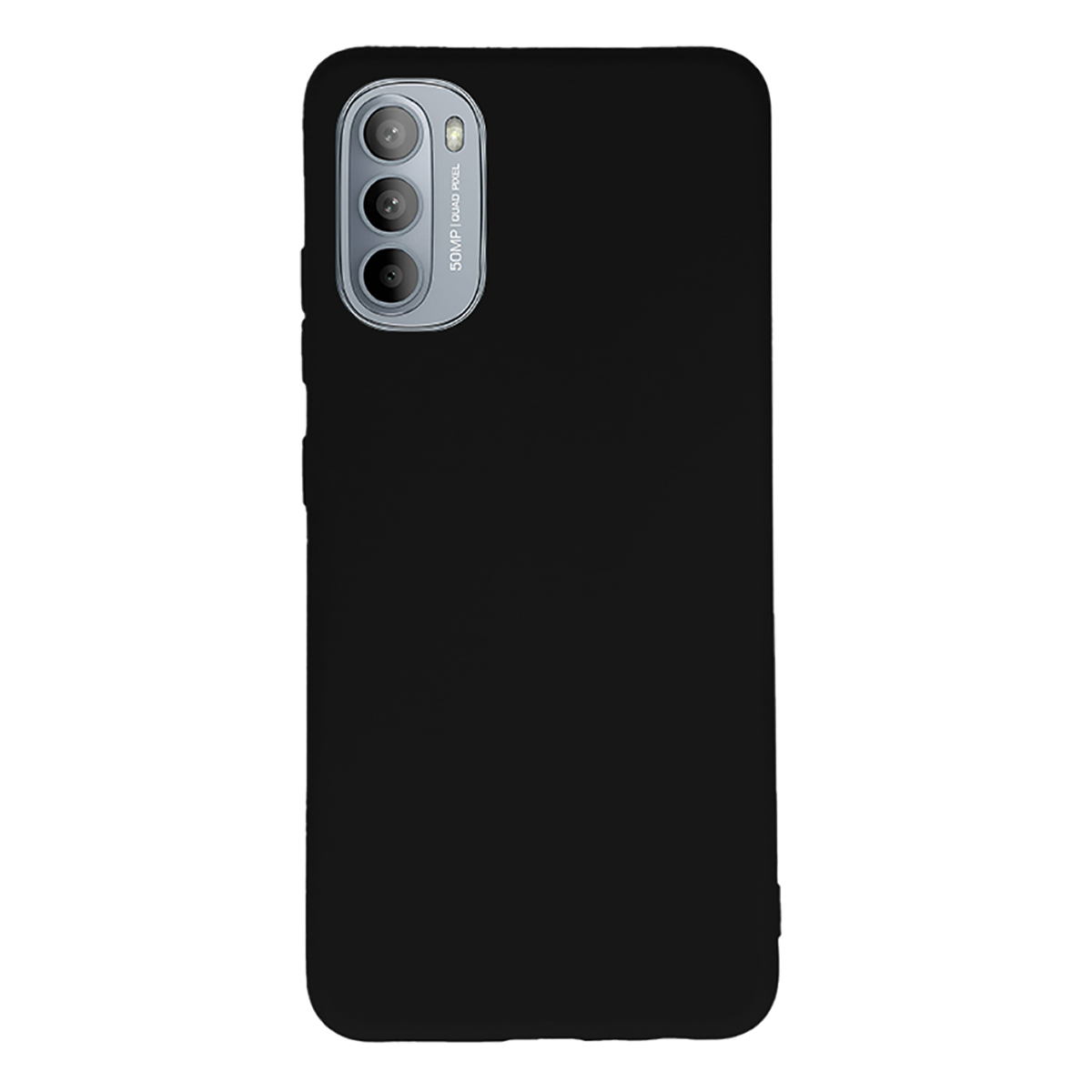 Θήκη Matte + Γυαλί Προστασίας Οθόνης COSY για MOTOROLA moto g31 Μαύρη - 2