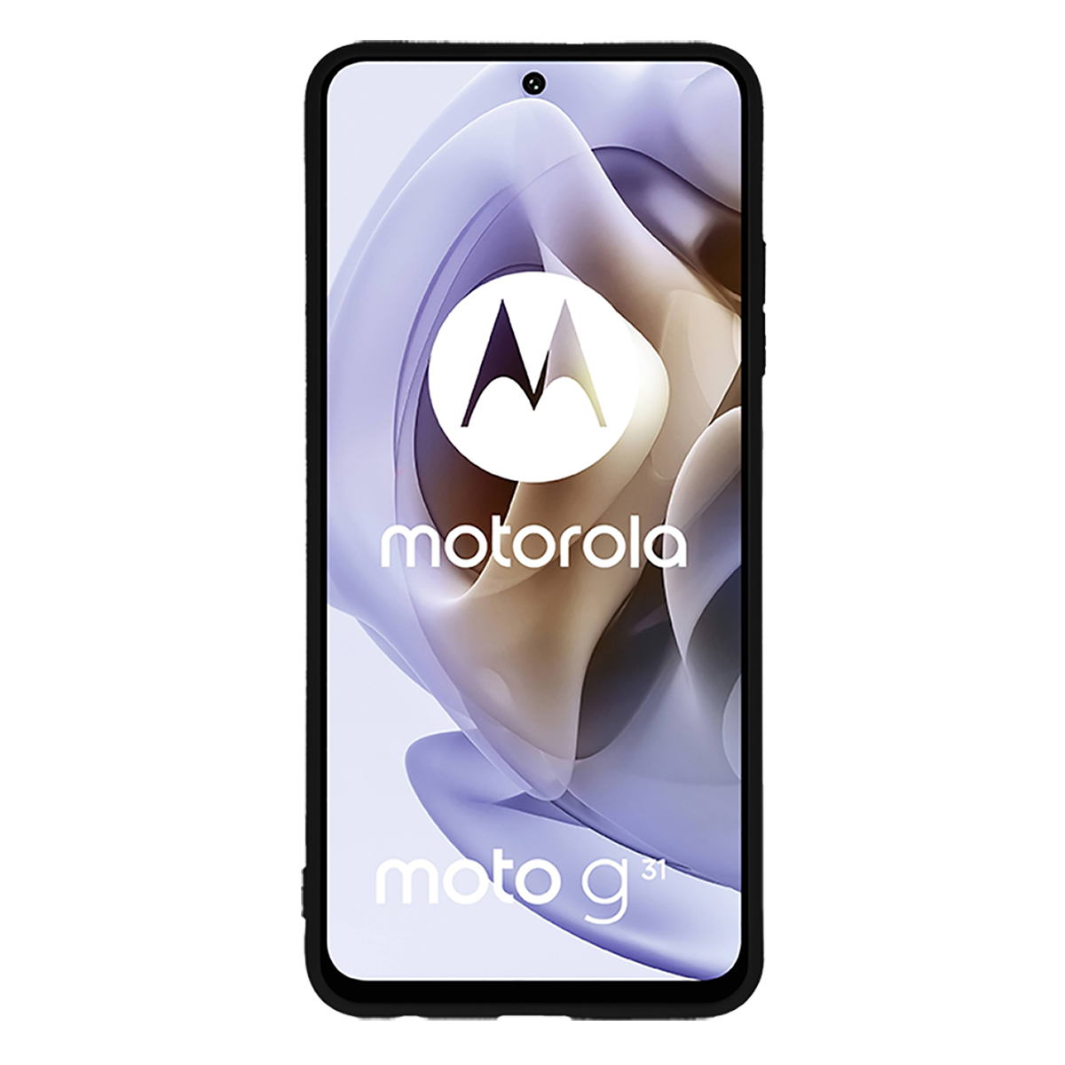 Θήκη Matte + Γυαλί Προστασίας Οθόνης COSY για MOTOROLA moto g31 Μαύρη - 3