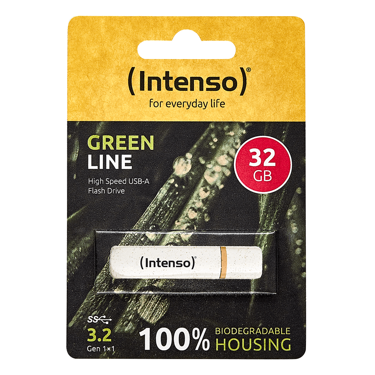 Μνήμη USB 3.2 INTENSO Flash Green Line 32GB - 3