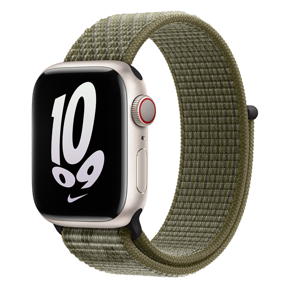 Λουράκι APPLE Nike Sport Loop Band για APPLE Watch 41mm Sequoia/ Pure Platinum - 3