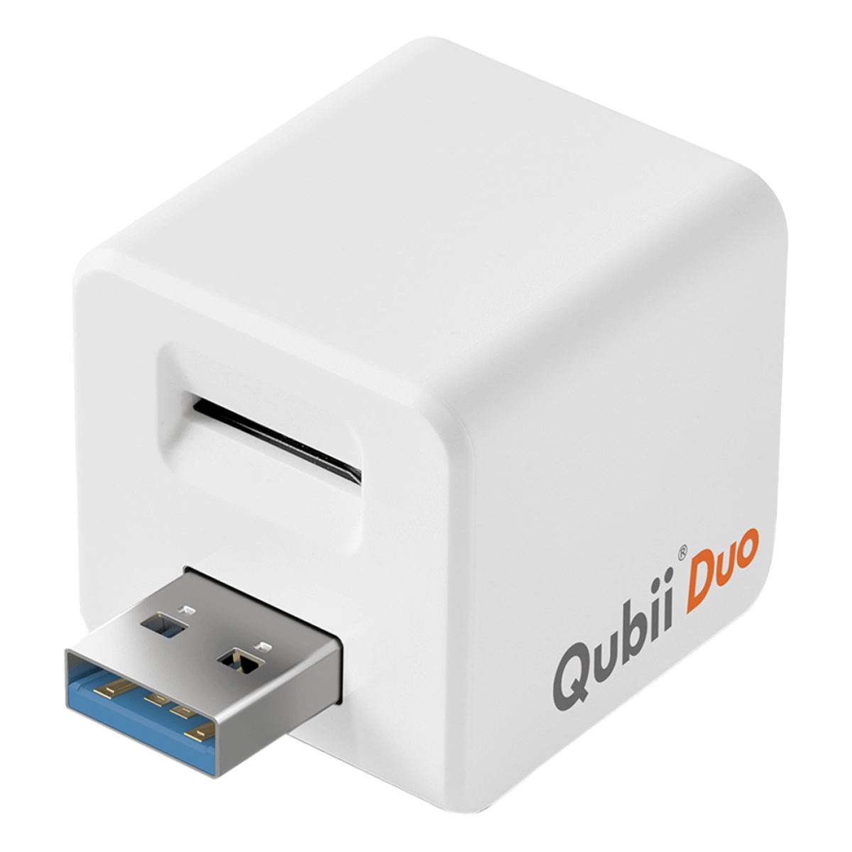CUBE MAKTAR QUBII ΓΙΑ ΦΟΡΤΙΣΗ - BACKUP USB A Λευκό