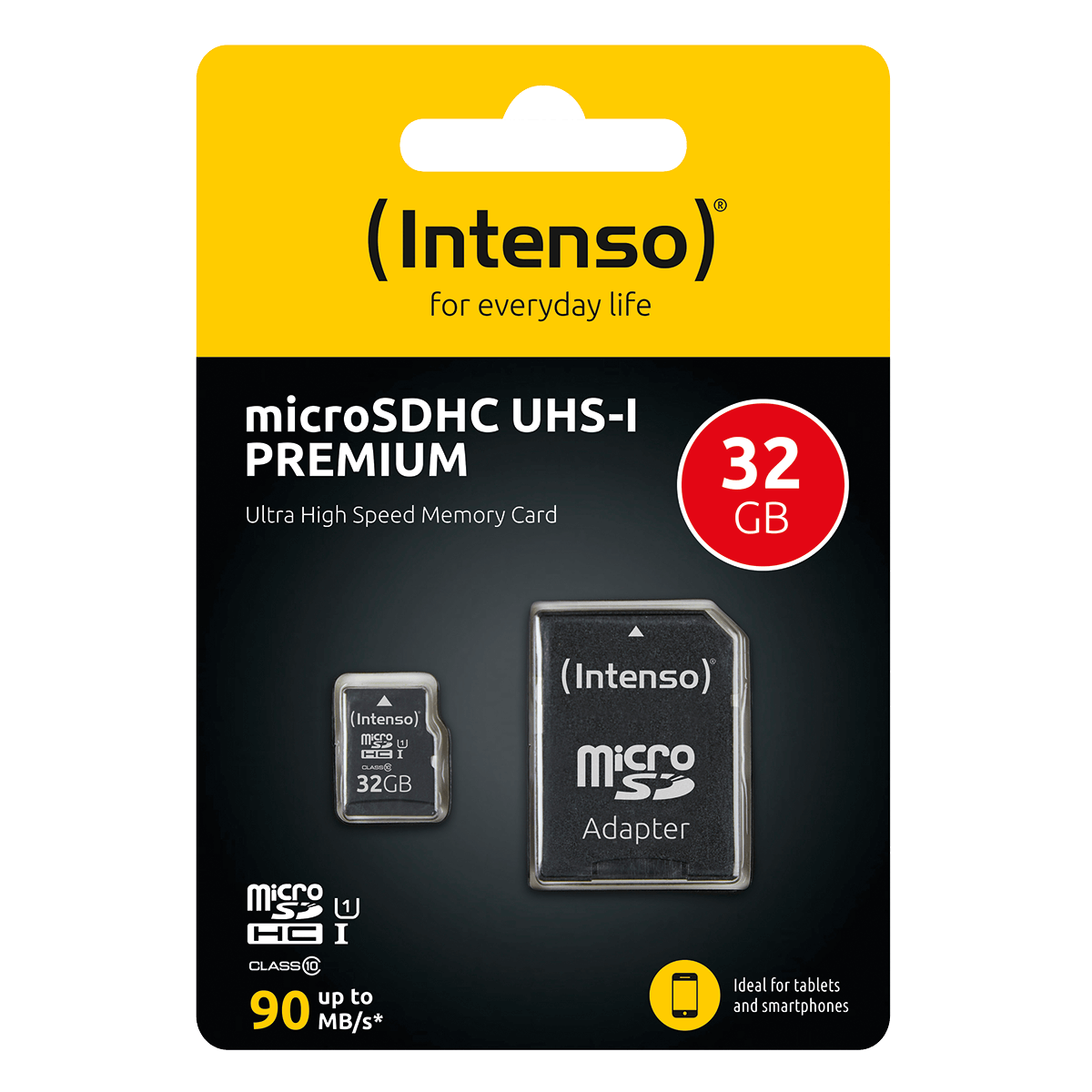 Κάρτα Μνήμης INTENSO Micro SDHC UHS-I Premium 32GB με αντάπτορα - 4