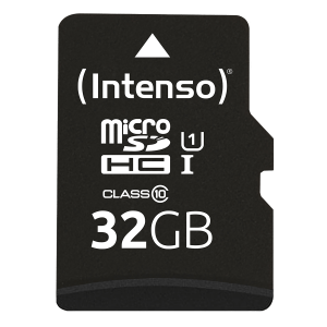 Κάρτα Μνήμης INTENSO Micro SDHC UHS-I Premium 32GB με αντάπτορα