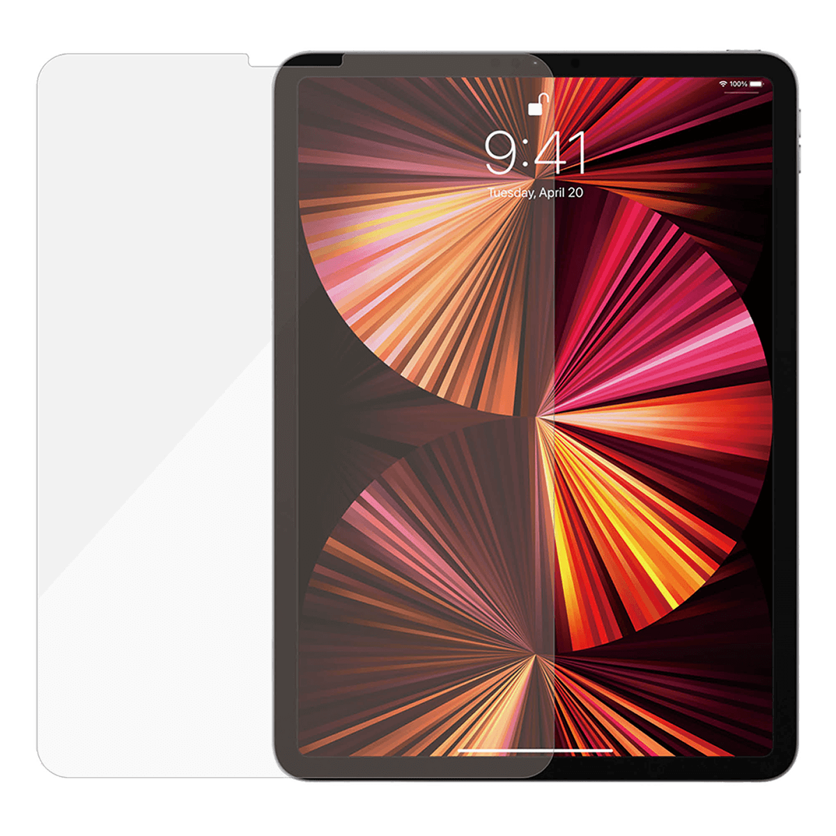 Γυαλί Προστασίας Οθόνης PANZERGLASS Case Friendly Antibacterial για APPLE iPad Pro 11'' (2018/ 2020/ 2021)/ iPad Air (2020/ 2022)