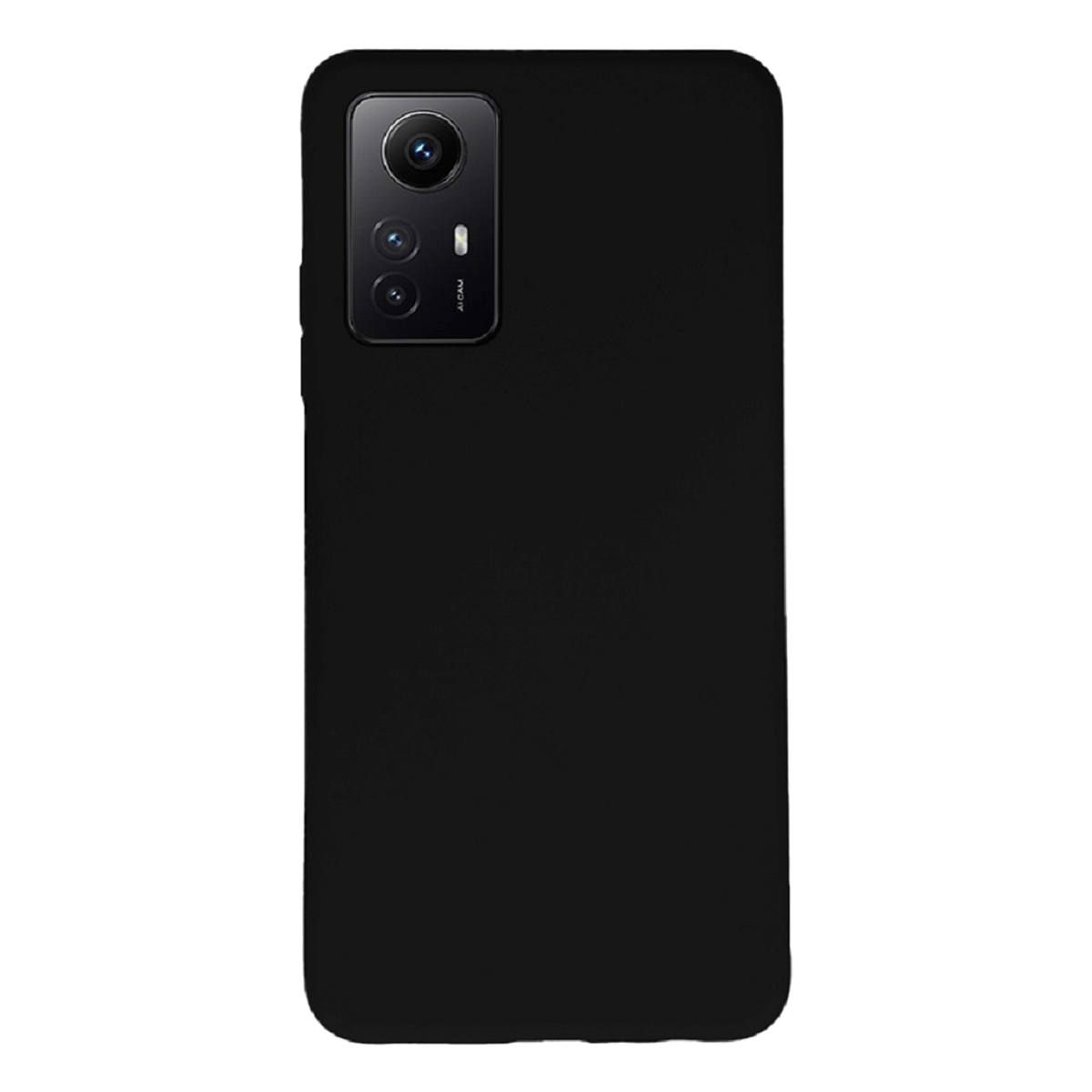 Θήκη Matte + Γυαλί Προστασίας Οθόνης COSY για XIAOMI Redmi Note 12S Μαύρη - 2
