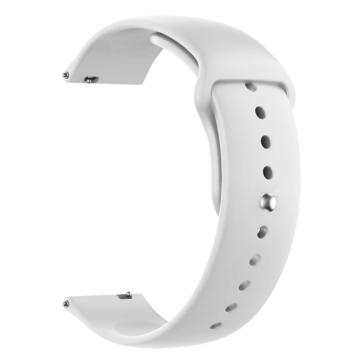 Universal Λουράκι Σιλικόνης COSY για Watch 22mm White