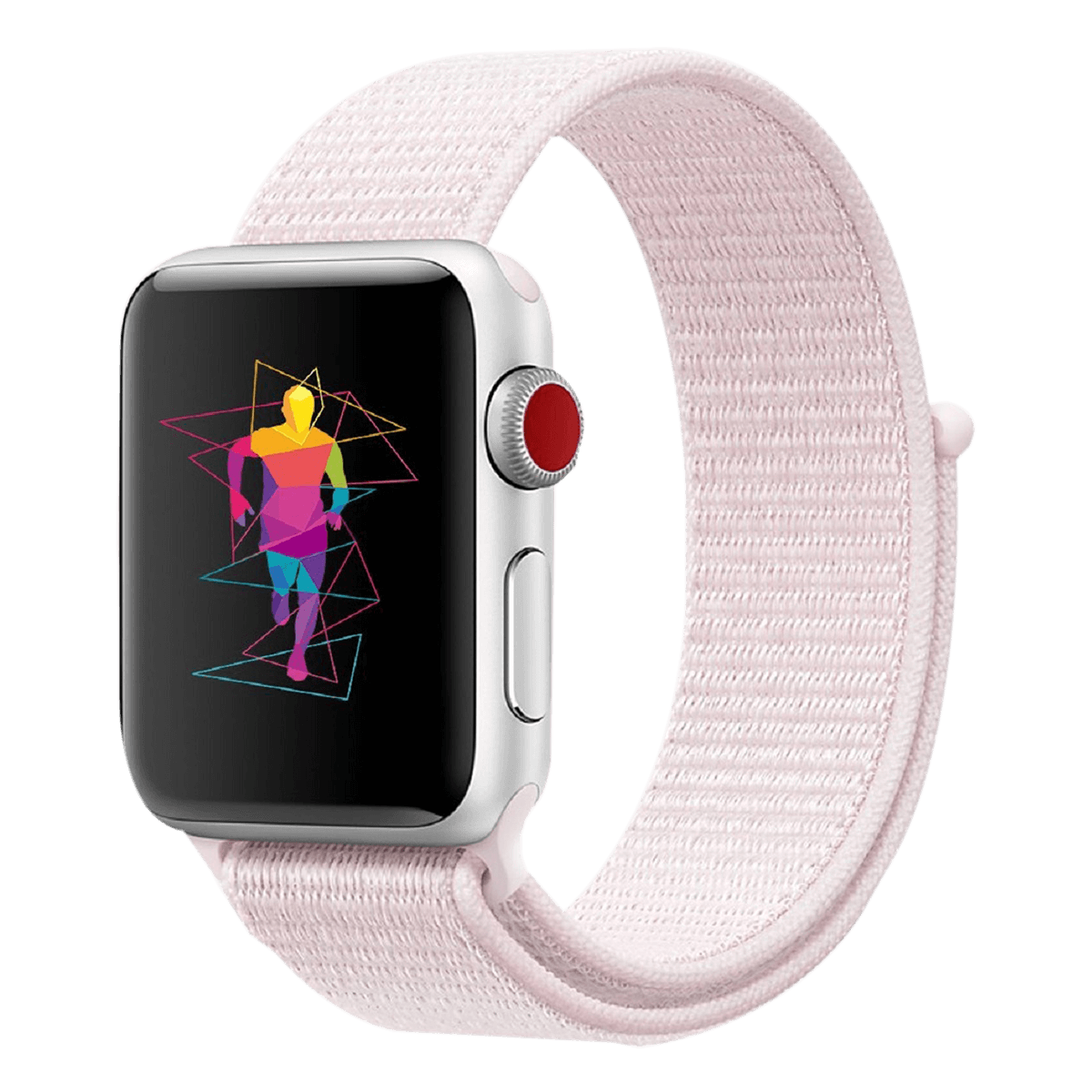 Λουράκι Nάιλον COSY για APPLE Watch 38/ 40/ 41mm Pink