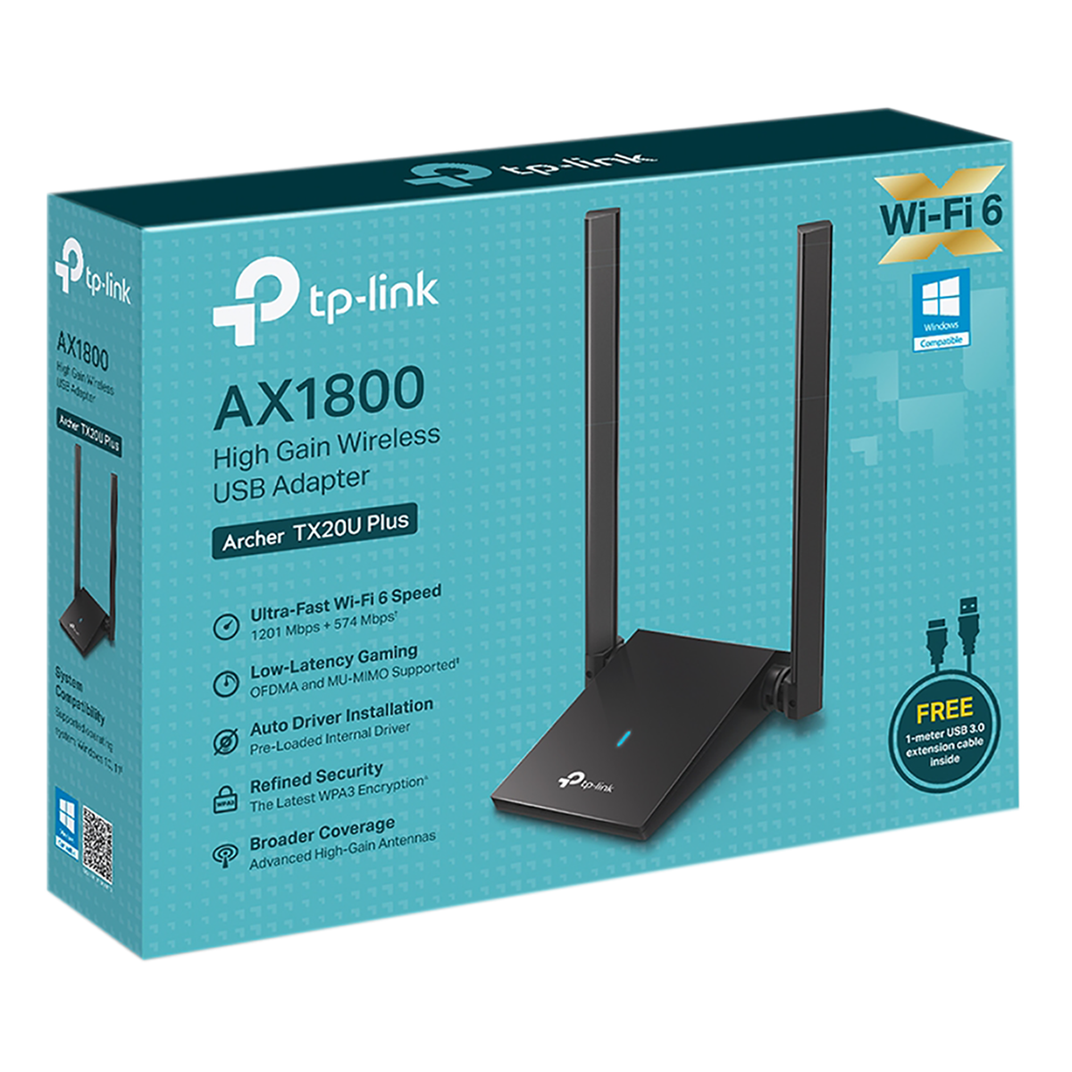 TP-LINK Archer TX20U Plus Wi-Fi Αντάπτορας USB - 4