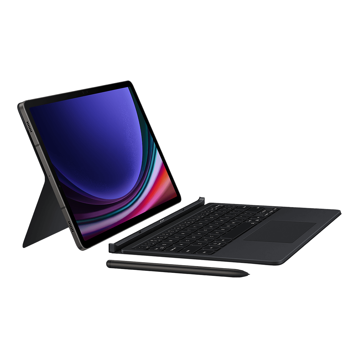 Θήκη Keyboard Cover SAMSUNG Galaxy Tab S9/ Galaxy Tab S9 FE Black - 4