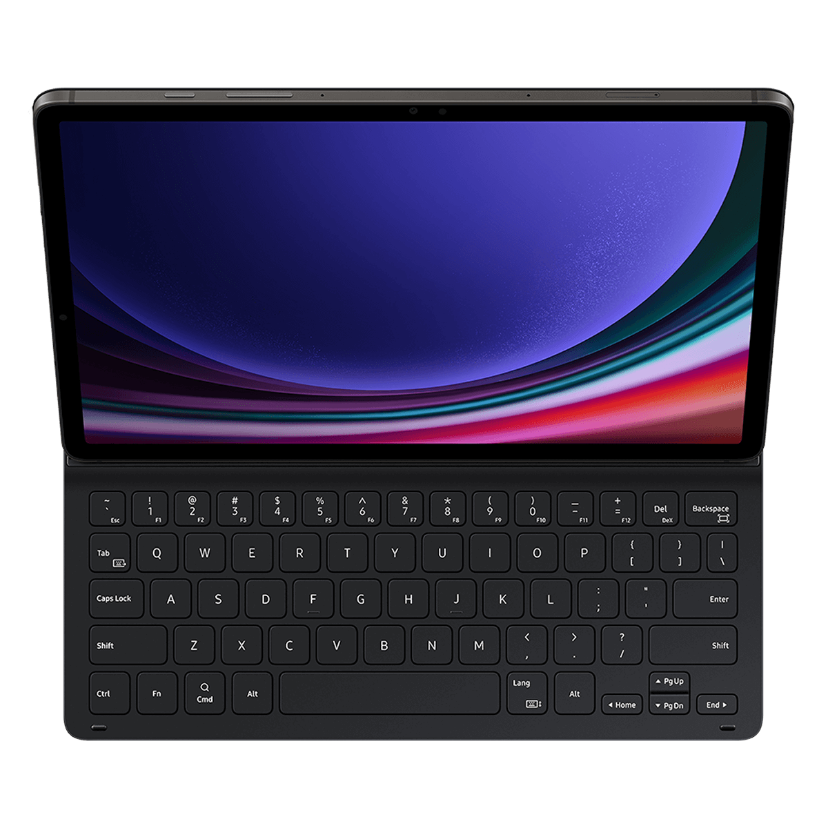Θήκη Slim Keyboard Cover SAMSUNG Galaxy Tab S9/ Galaxy Tab S9 FE Black