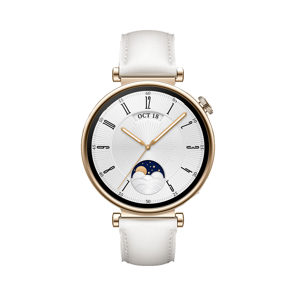 HUAWEI Watch GT 4 White Leather Smartwatch