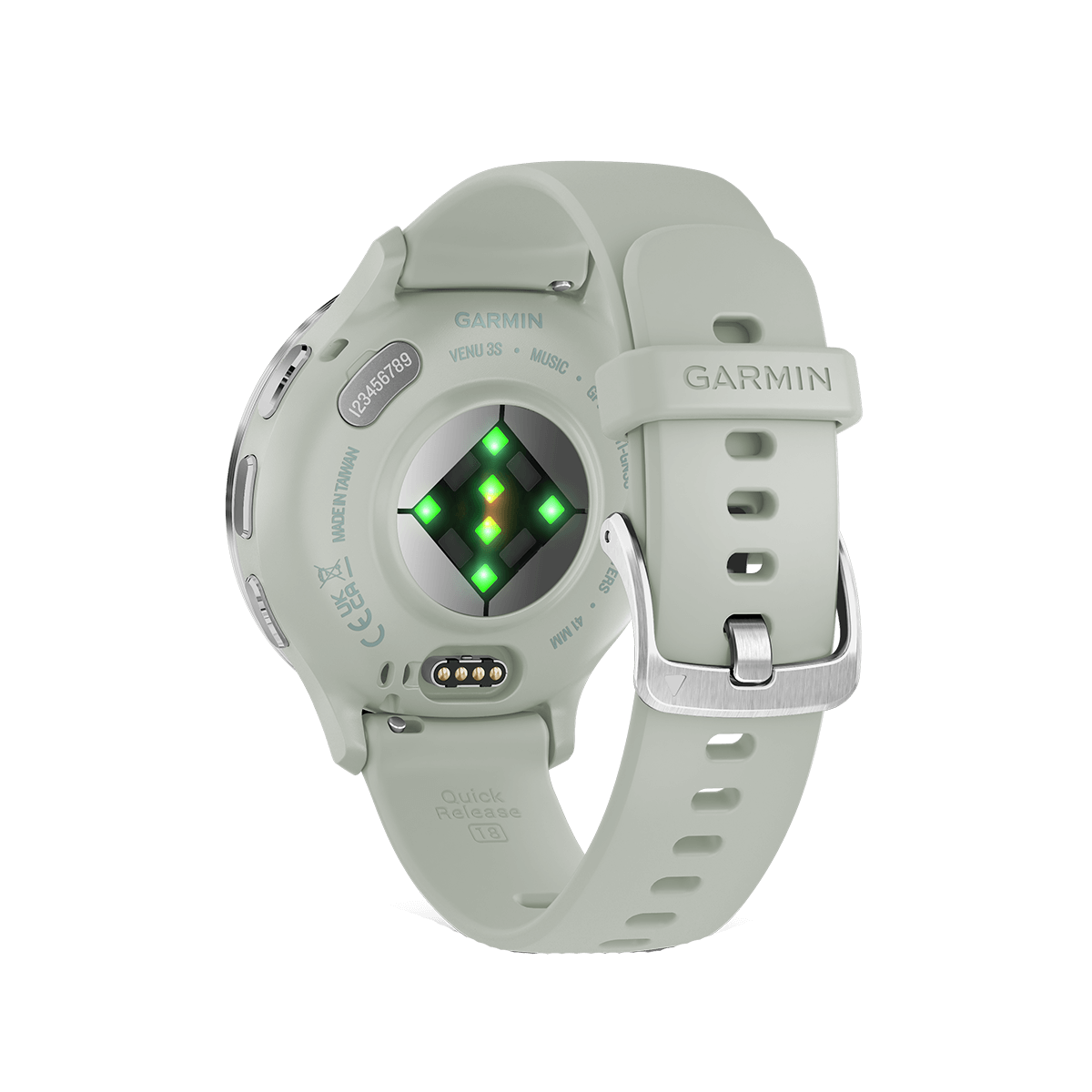 GARMIN Venu 3S Silver Sage Grey Smartwatch - 3