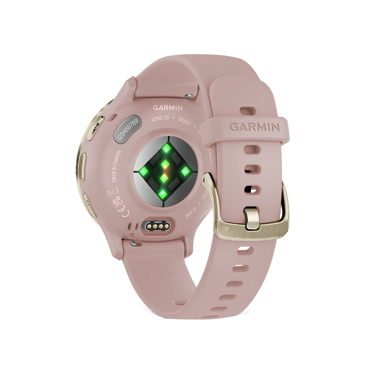 GARMIN Venu 3S Soft Gold Dust Rose Smartwatch - 3